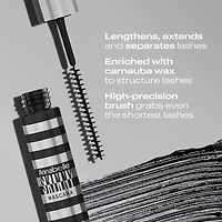 Skylimit Extreme Length Mascara Blackest Black enriched with carnauba wax