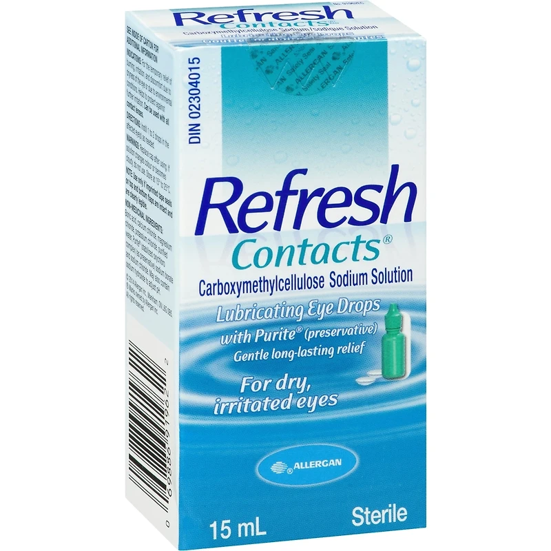 REFRESH CONTACTS Solution Ophtalmique