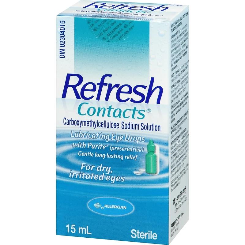 REFRESH CONTACTS Solution Ophtalmique