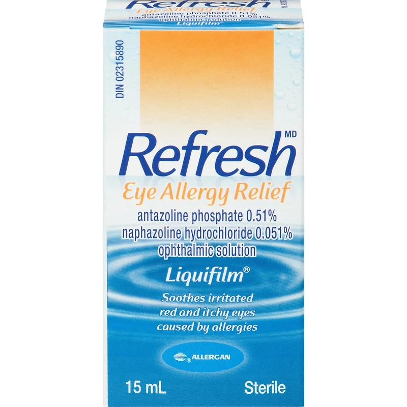 REFRESH EYE ALLERGY Solution Ophtalmique