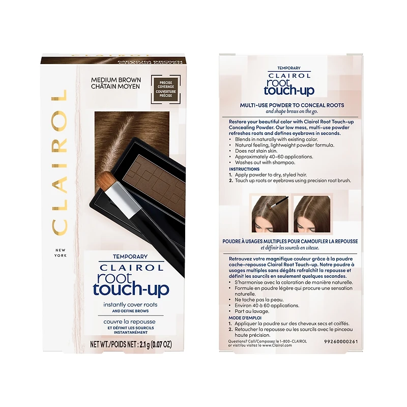 Root Touch-Up Temporary Powder