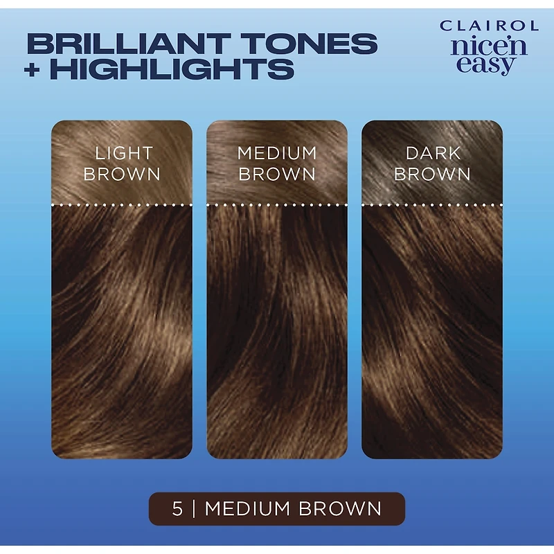 Nice'N Easy Permanent Hair Dye, Superior Natural Looking Colour