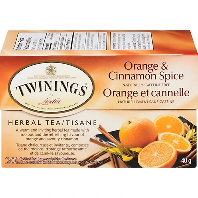 Thé épicé orange et cannelle