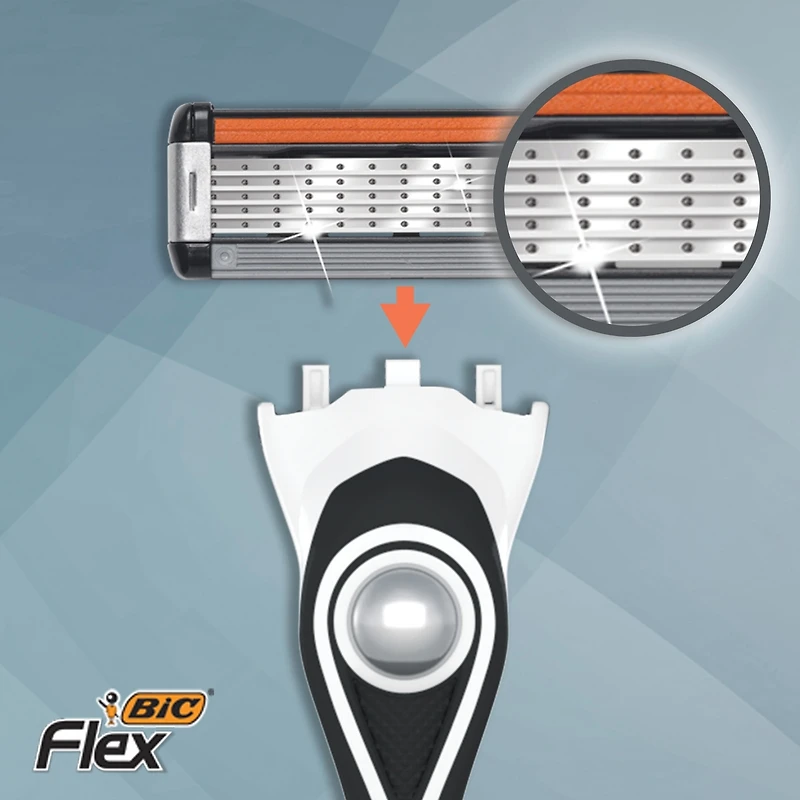 BIC RASOIR FLEX 5 HYB EMB 3