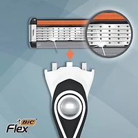 BIC RASOIR FLEX 5 HYB EMB 3