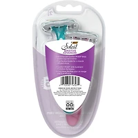 BIC Soleil Sensitive Advanced Women's Disposable Razor, Five Blade, 2 Count, For a Flawlessy Smooth Shave