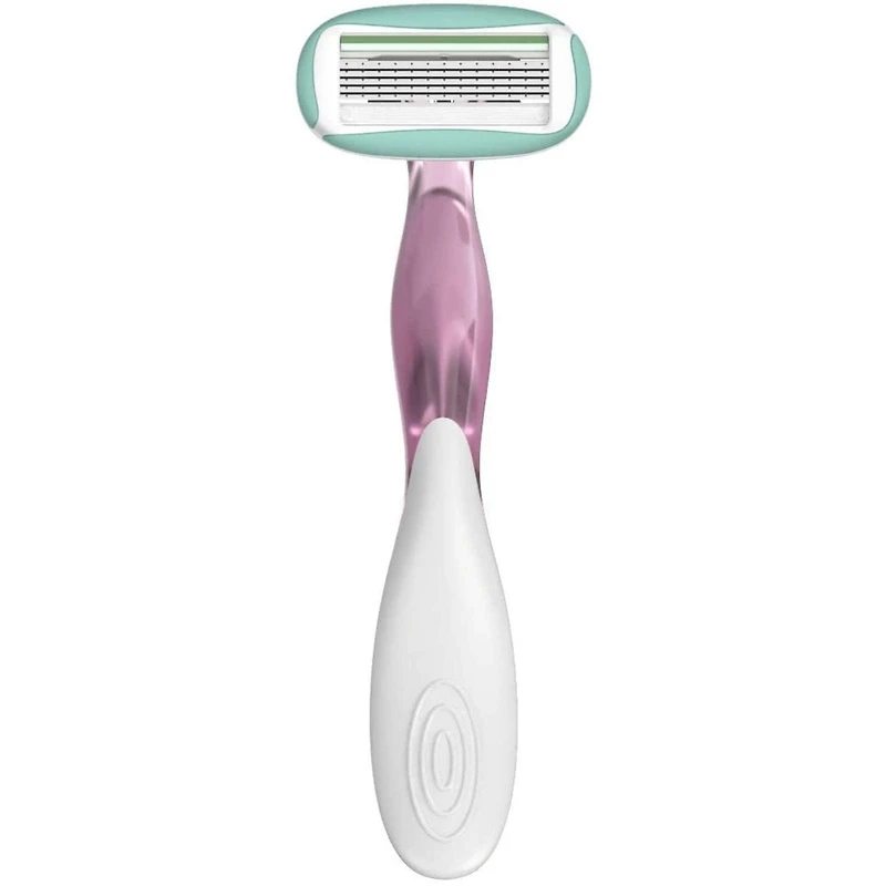 BIC Soleil Sensitive Advanced Women's Disposable Razor, Five Blade, 2 Count, For a Flawlessy Smooth Shave