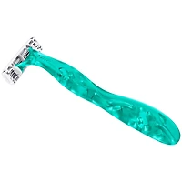 Soleil Simply Sensitive Women's Disposable 3 Blade Razors, Soothing Moisture Strip