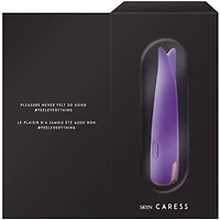 Stimulateur clitoridien Caress de Skyn imite la stimulation orale, rechargeable, résistant à l'eau, 10 modes de vibration
