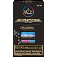 SKYN® Selection Original 10 Count Natural Latex free Lubricated Condoms