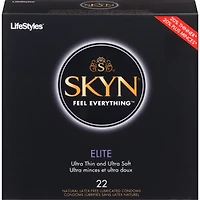 SKYN® Elite Natural Latex Free Lubricated Condoms