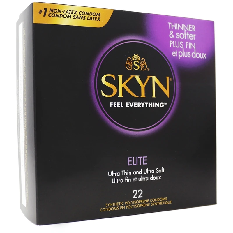 SKYN® Elite Natural Latex Free Lubricated Condoms