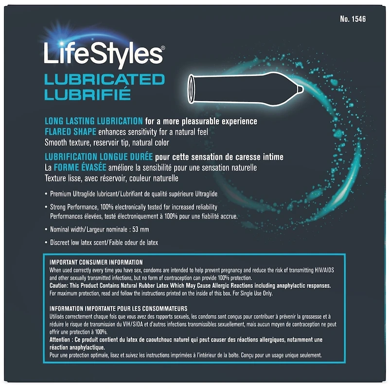 Lubricated 36 Premium Lubricated Latex Condoms