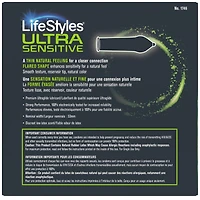 Ultra Sensitive Lubricated Latex Condoms