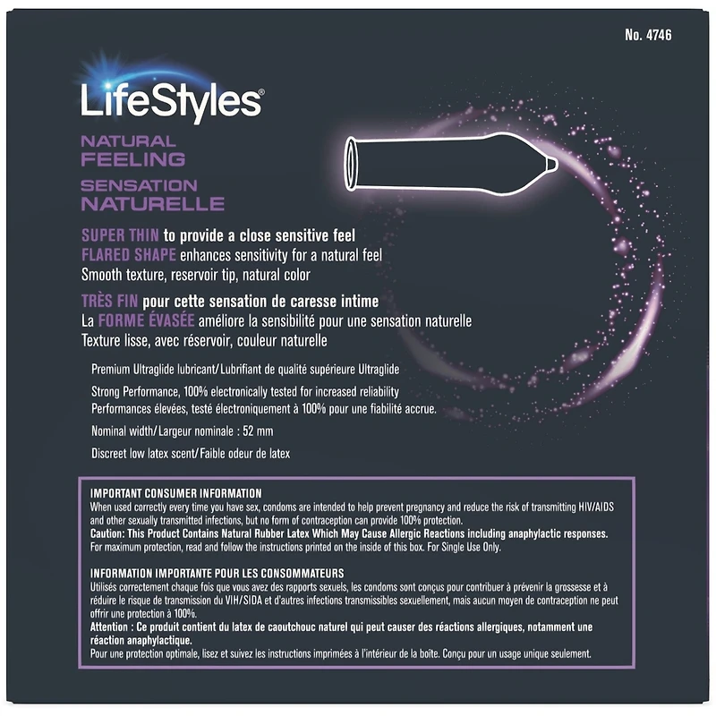 Sensation Naturelle Condom  En Latex