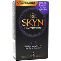 SKYN® Elite 10 Condoms Lubrifiés sans Latex Naturel
