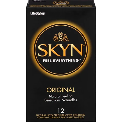 SKYN® Original Natural Latex Free Lubricated Condoms