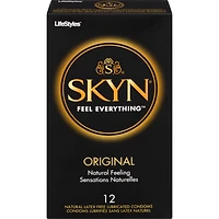 SKYN® Original 12 Natural Latex Free Lubricated Condoms