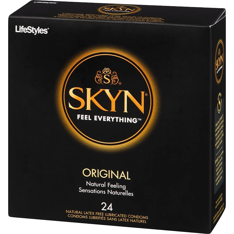 SKYN® Original 24 Natural Latex Free Lubricated Condoms