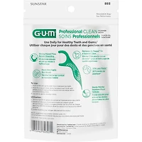 GUM Porte-Fil Soins Professionnels, menthe, 90 unités