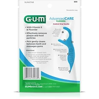 GUM Porte-Fil Soins Intenses avec vitamin E et fluor, 90 unités