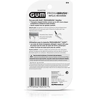 GUM Proxabrush  Interdental Refills, Wide - 10ct
