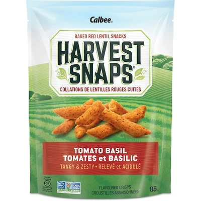 Lentil Snaps Tomato Basil Flavoured Lentil Crips Baked
