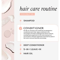 Coconut Oil Apès-Shampooing  Nourrissant