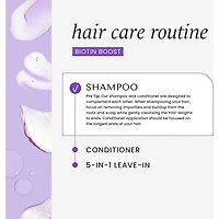 Biotin Boost  Shampooing effet épaississant