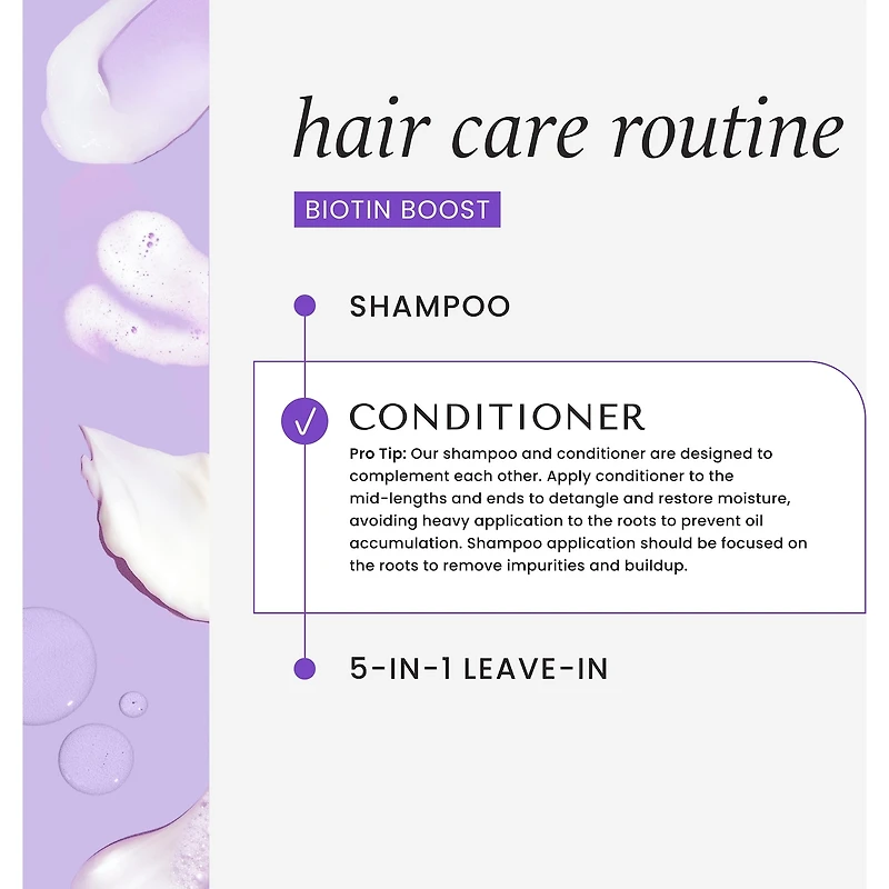 Biotin Boost Après-shampooing effet épaississant