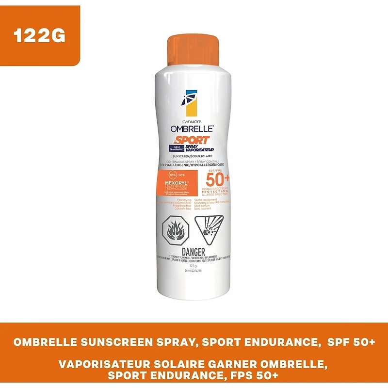 Vaporisateur écran solaire Sport SPF 50+