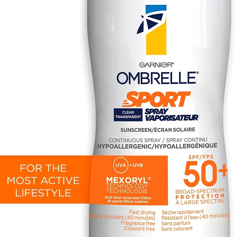 Vaporisateur écran solaire Sport SPF 50+