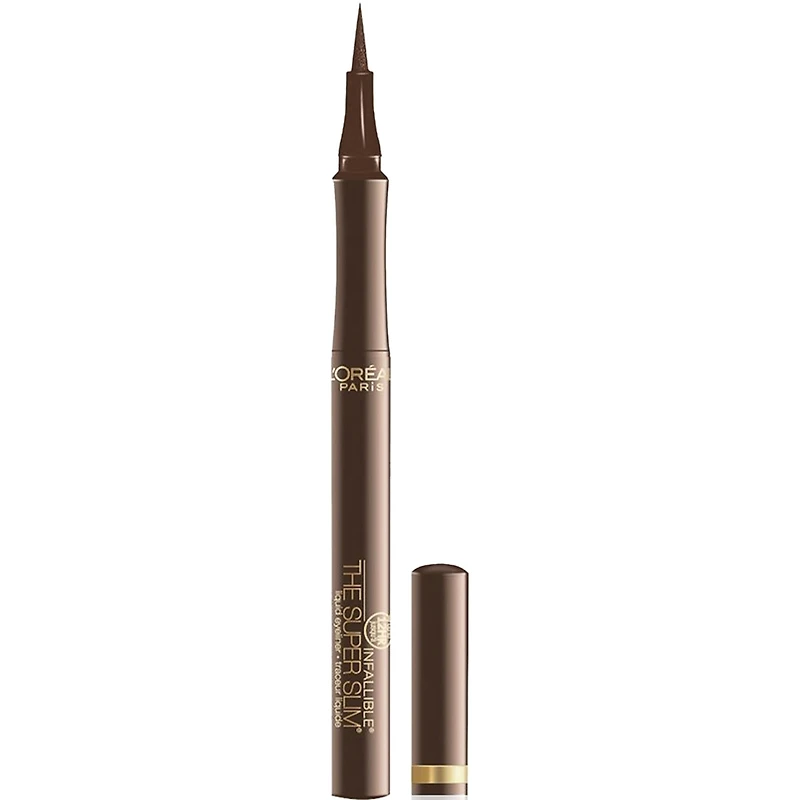 Liqud Eyeliner, Ultra-Precise, Smudge-Proof Lines, Waterproof, Infallible Super Slim