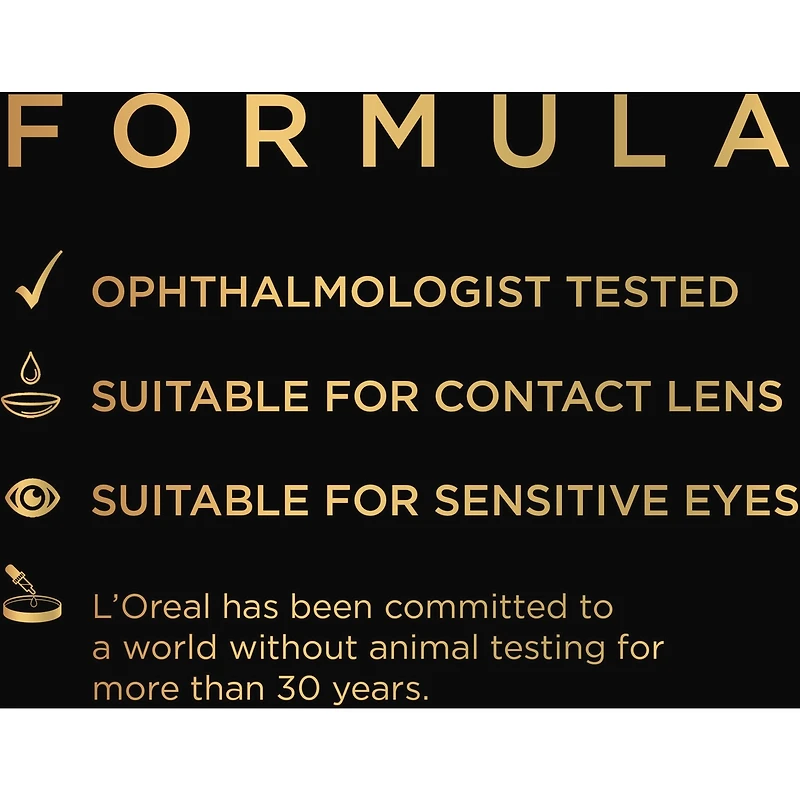 Liqud Eyeliner, Ultra-Precise, Smudge-Proof Lines, Waterproof, Infallible Super Slim