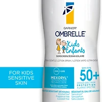 Crème solaire en vaporisateur pour enfants, FPS 50