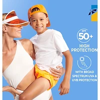 Crème solaire en vaporisateur pour enfants, FPS 50