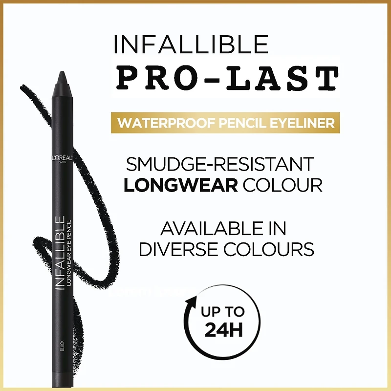 Infallible Pro-Last Waterproof Pencil Eyeliner