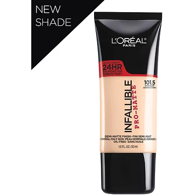 Pro-Matte Foundation, Oil-Free, Lightweight, Longwear Face Makeup Up to 24hr