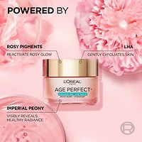Age Perfect Rosy Tone Hydratant sans parfum, avec LHA et extrait de pivoine impériale