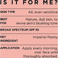 Age Perfect Rosy Tone SPF 30 Moisturizer, with LHA & Imperial Peony Extract