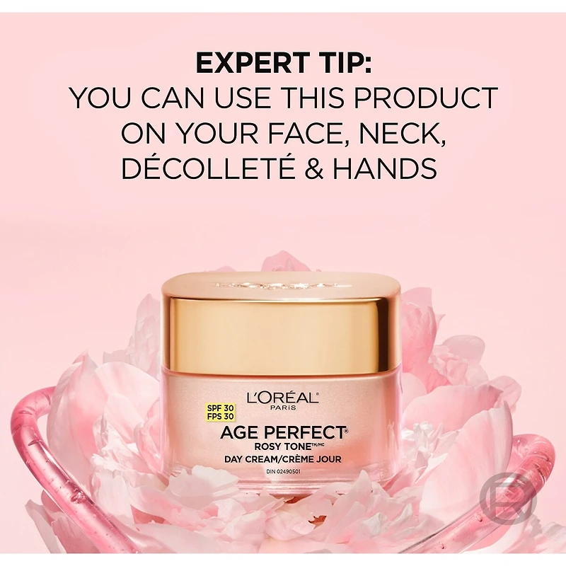 Age Perfect Rosy Tone SPF 30 Moisturizer, with LHA & Imperial Peony Extract