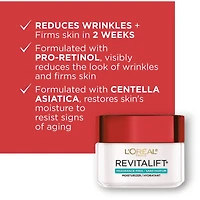 Fragrance-Free Cream, Pro-Retinol, Reduces wrinkles & Firms
