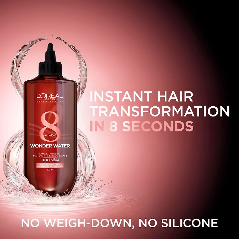 8-secondes Wonder Water Rince-Cheveux Lamellaire