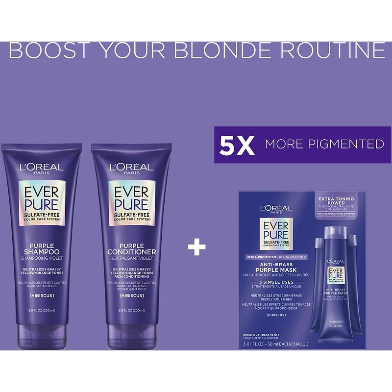 Masque Violet Anti Effets Cuivrés