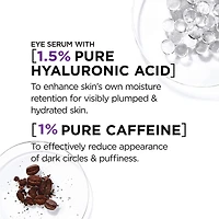 Sérum Contour des Yeux à 2,5% d'Acide Hyaluronique + Caféine
