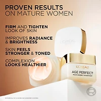 L'Oréal Paris Age Perfect Collagen Expert Hydratant de Nuit Raffermissant avec Peptides Collagène et Niacinamide, Réhydrate, Raffermit Illumine la Peau