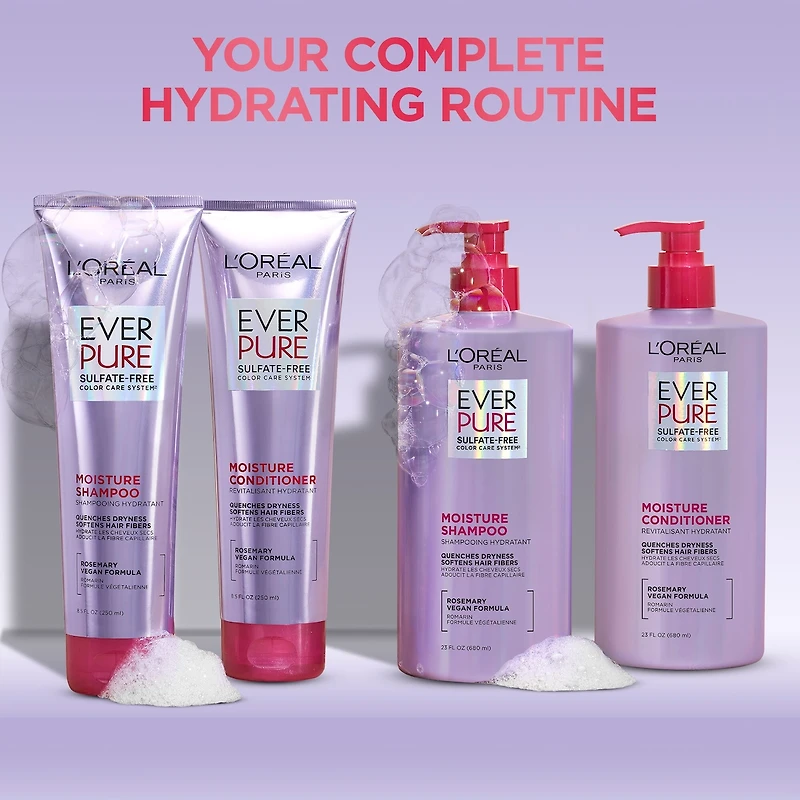 Shampooing hydratant, EverPure hydratant, sans sulfates, 680ml