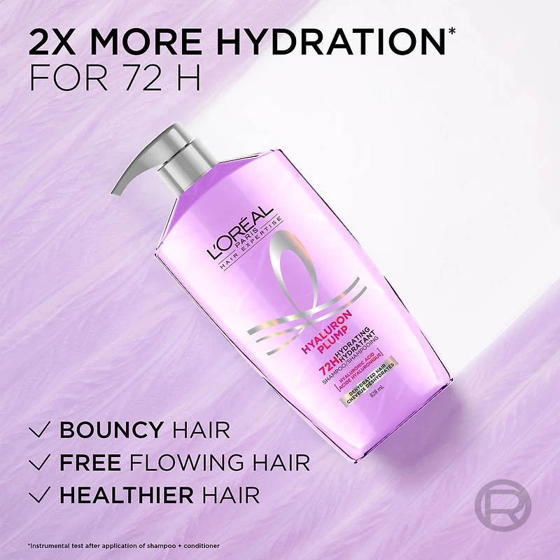 Hyaluron Plump Shampoing Hydratant, 828 ml