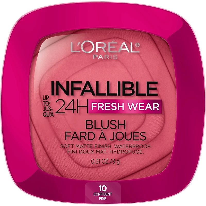 Fard à Joues Infallible 24H Freshwear, Fini Doux Mat Hydrofuge