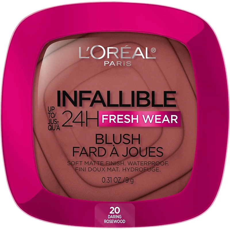 Blush Infallible 24H Freshwear, Soft Matte Waterproof Finish
